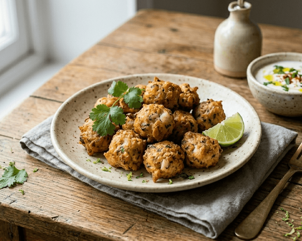 kolokythokeftede - Beignets grecs courgette et feta