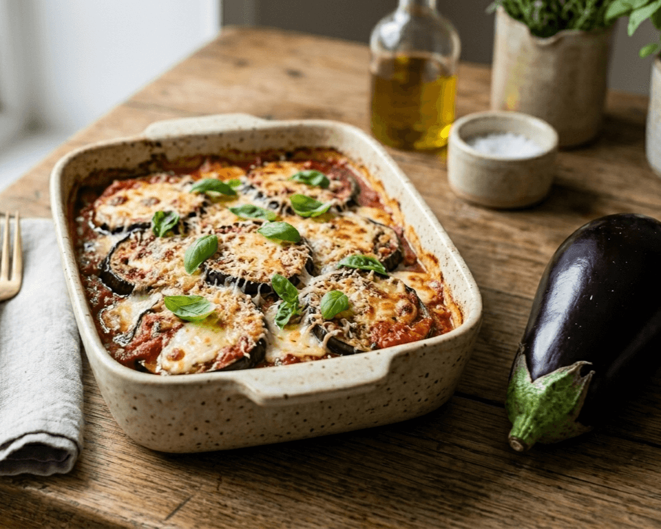 Aubergines à la Parmigiana